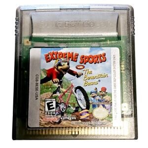 Extreme Sports With The Berenstain Bears Nintendo Game Boy Color Complete Tested